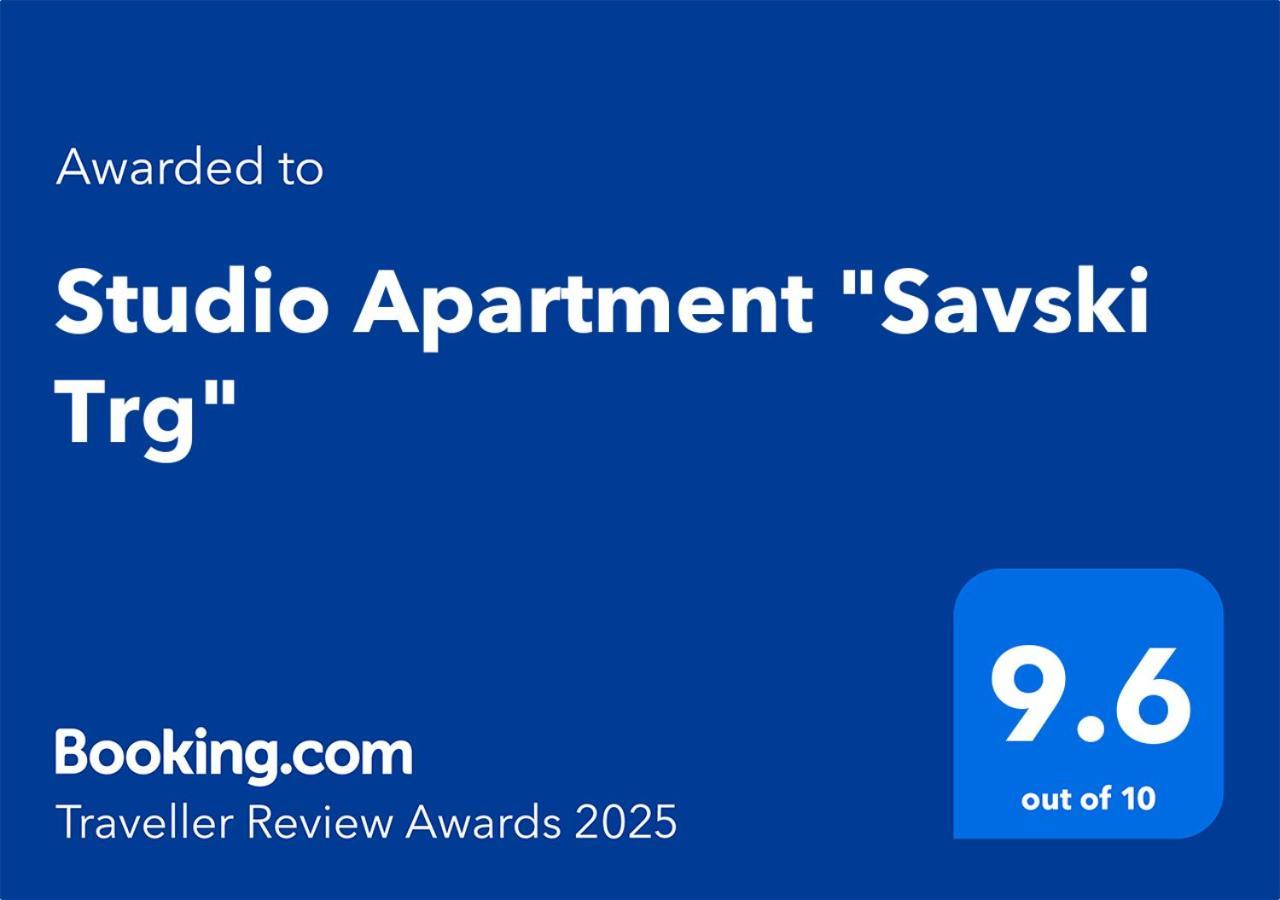 Studio Apartment "Savski Trg" Bělehrad Exteriér fotografie
